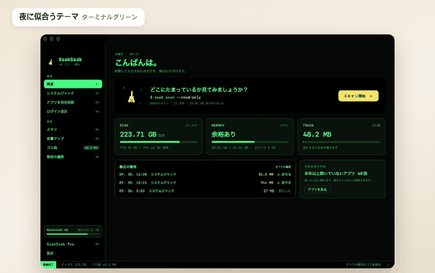 SsakSsak のテーマ